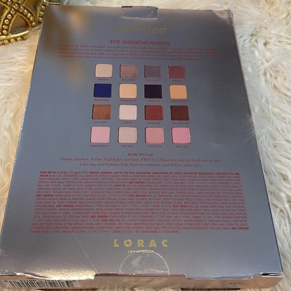 LORAC Disney Beauty and the Beast Eye Shadow Palette NIB New - Picture 8 of 9